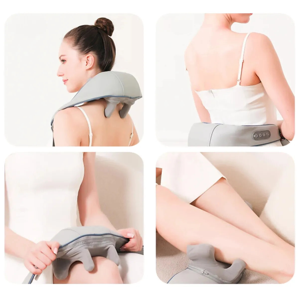 Masajeador para Cuello y Hombros -Espalda - Piernas con  Infrarrojo