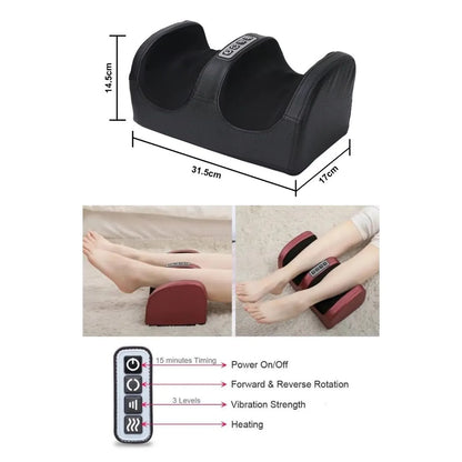 Masajeador Eléctrico para Pies y Piernas con Infrarojo