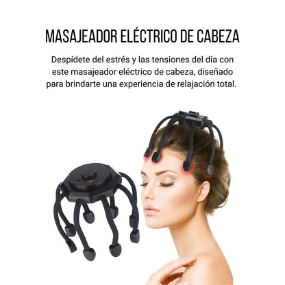 Masajeador Pulpo Eléctrico para Cabeza